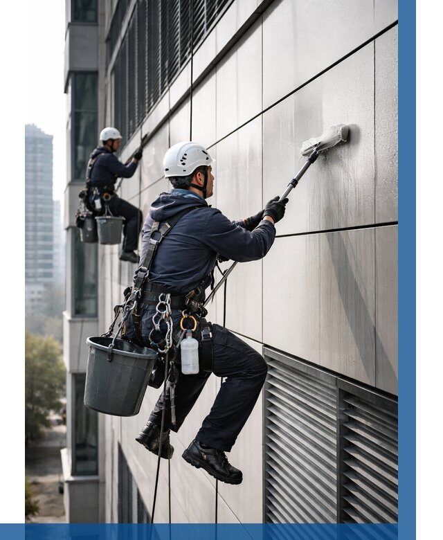 Мойка вентилируемого фасада в Холмске от 257 р. | ВЫСОТНИК-Хлм