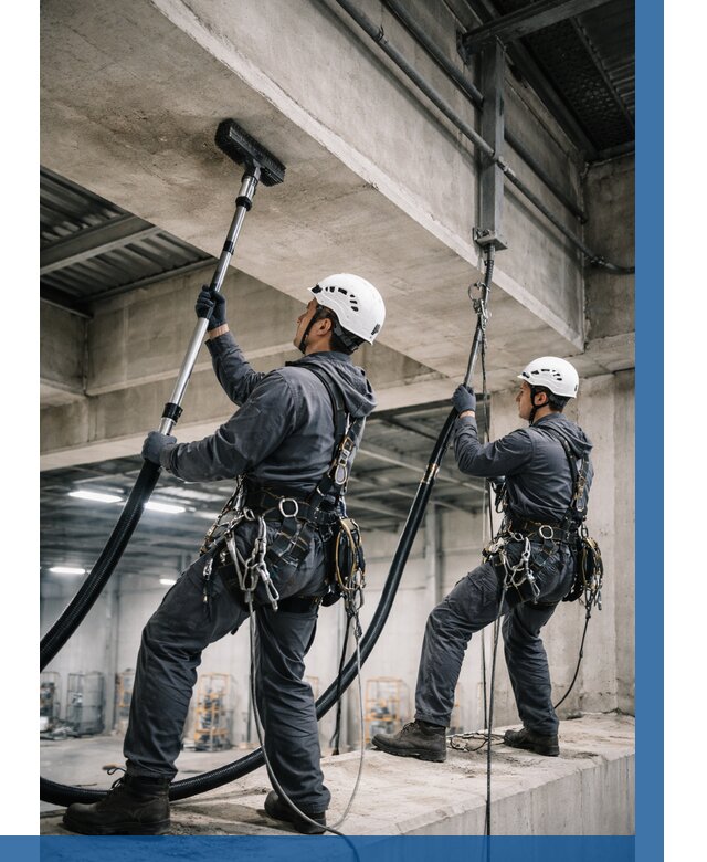 Обеспыливание потолочных конструкций в Холмске от 257 р. |ВЫСОТНИК-Хлм