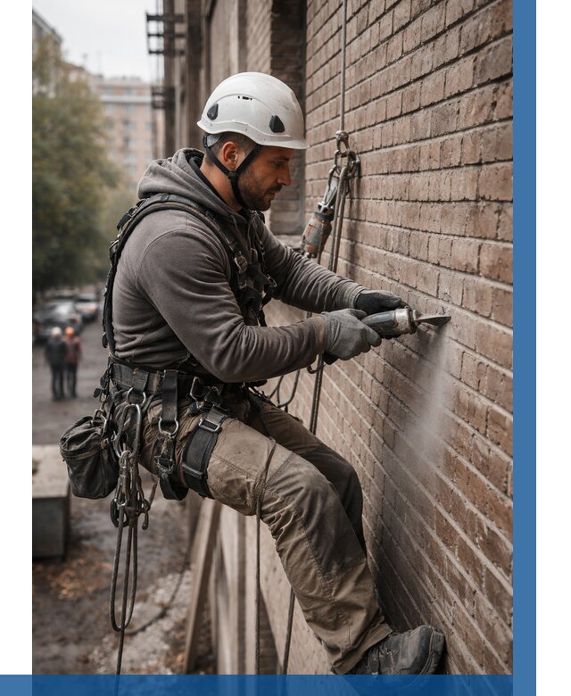 Расшивка кирпичных швов в Холмске от 616 р. | ВЫСОТНИК-Хлм