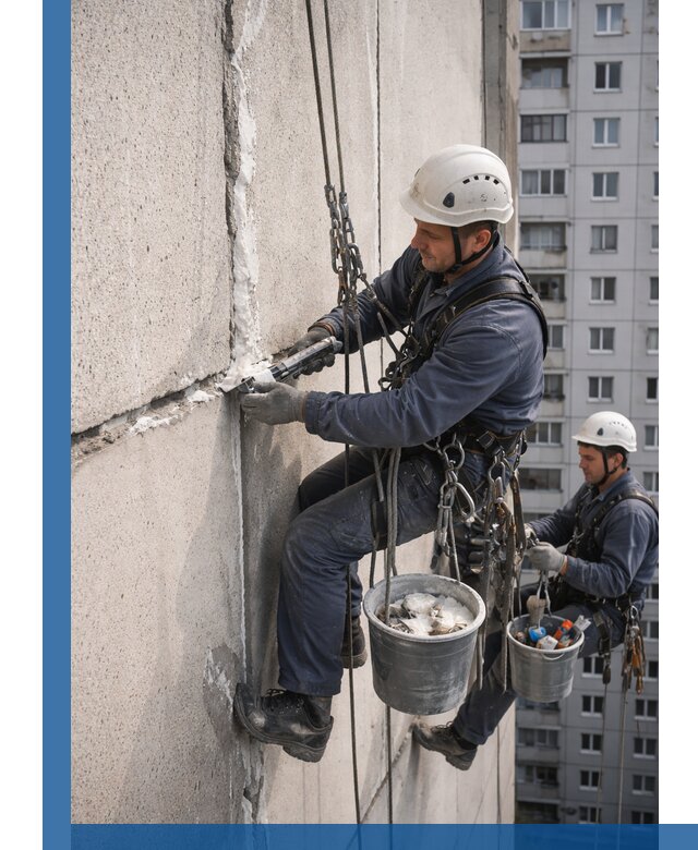 Утепление межпанельных швов в Холмске профессионально и надежно