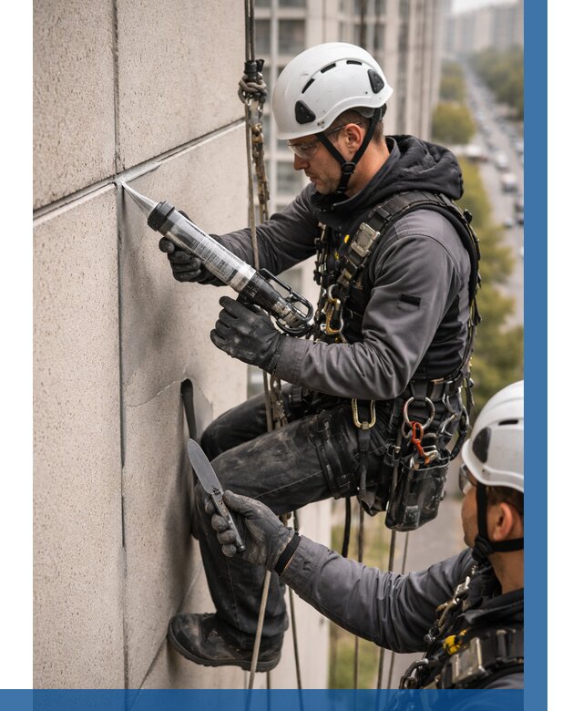 Первичная герметизация швов в Холмске от 616 р. | ВЫСОТНИК-Хлм