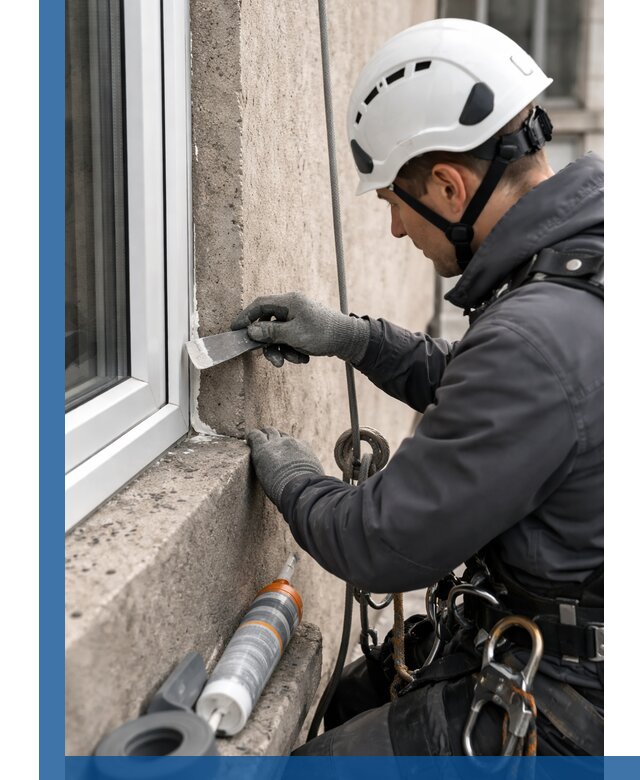 Герметизация монтажных швов окон в Холмске с гарантией качества