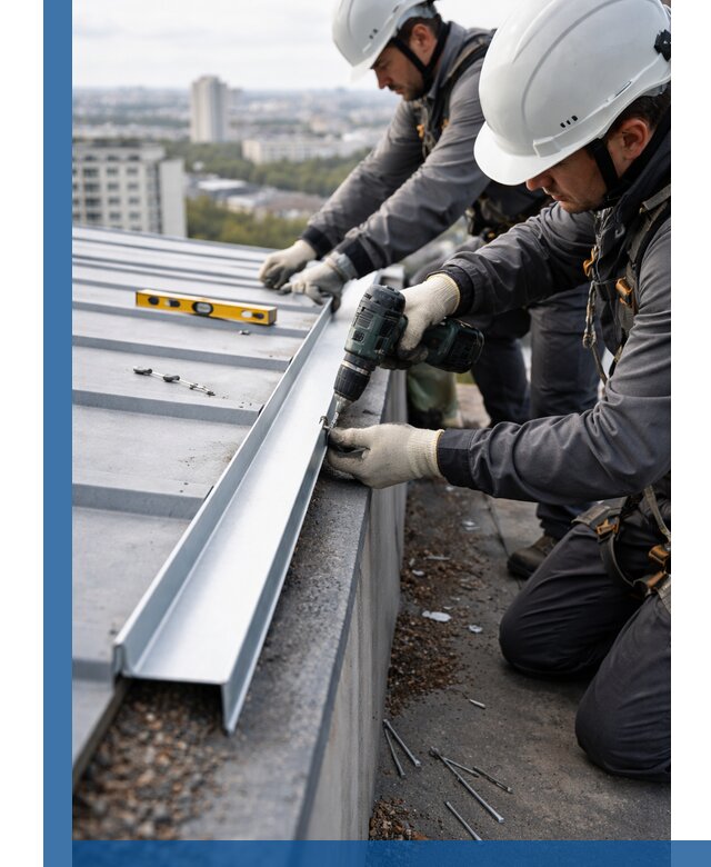 Монтаж капельника на кровле в Холмске с гарантией качества