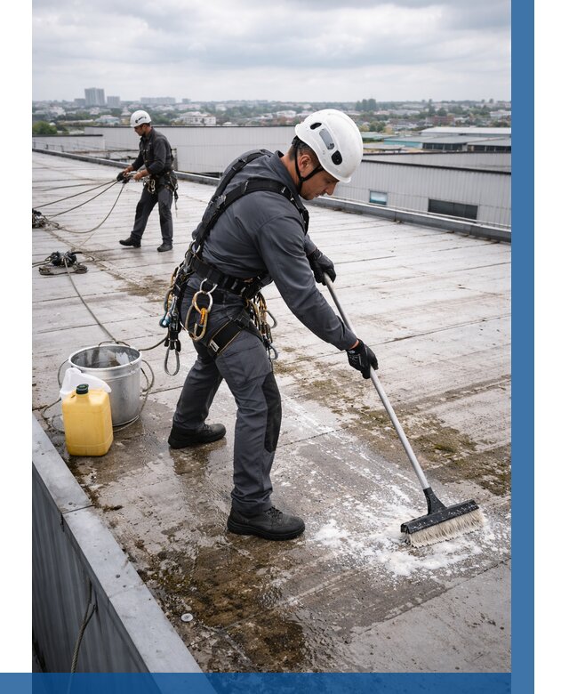 Очистка крыши по графику в Холмске от 7703 р. | ВЫСОТНИК-Хлм