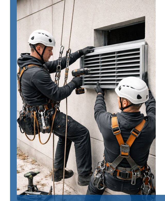 Монтаж вентиляционных решеток в Холмске профессиональный сервис