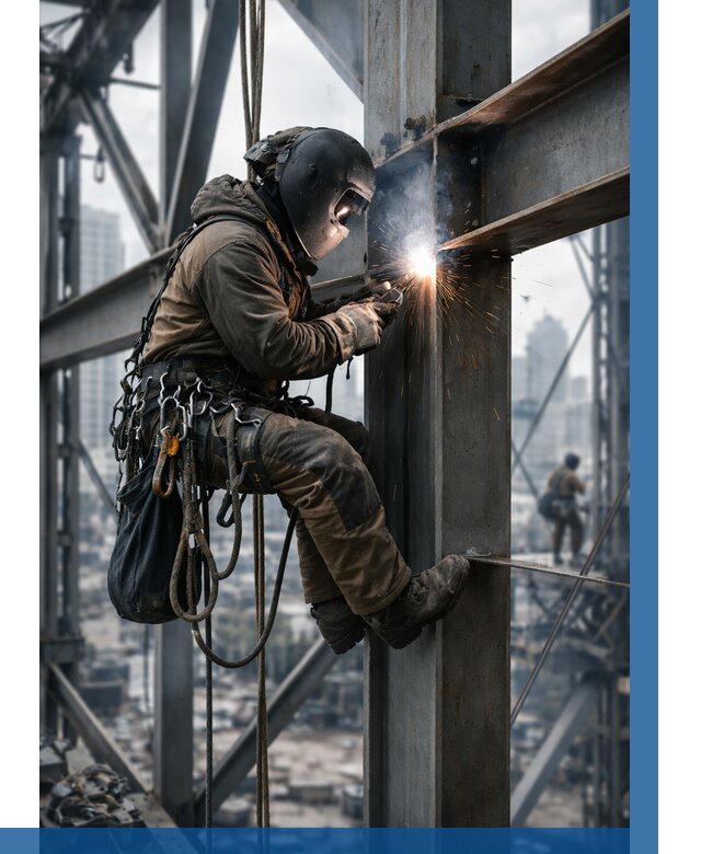 Высотные сварочные работы в Холмске от 3595 р. | ВЫСОТНИК-Хлм