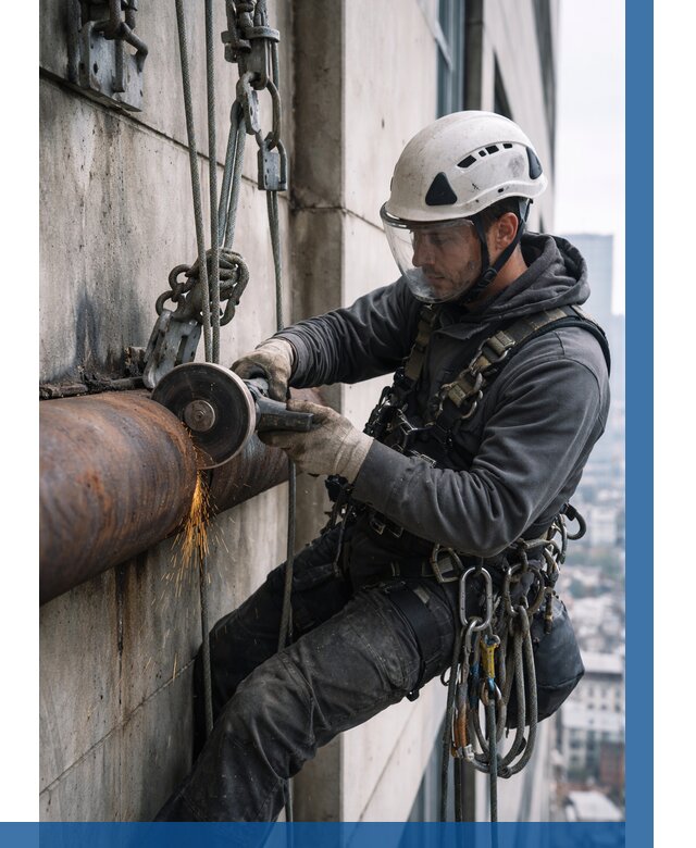 Резка металла на высоте в Холмске по цене от 4622 р. | ВЫСОТНИК-Хлм