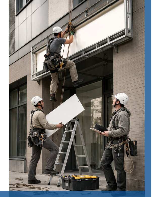 Монтаж светового короба в Холмске от 6676 р. | ВЫСОТНИК-Хлм