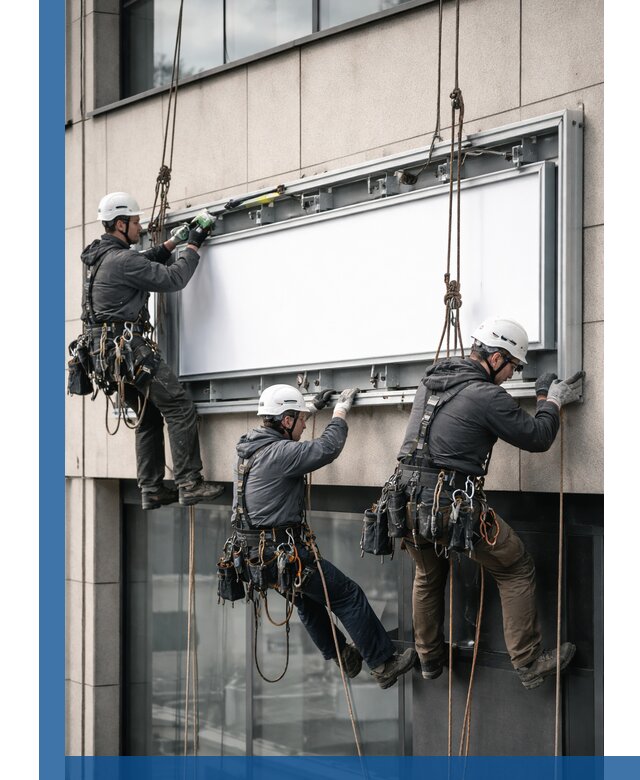 Профессиональный монтаж светового короба под ключ в Холмске