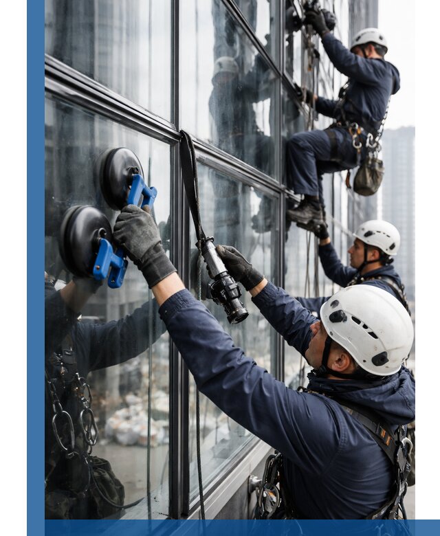 Радиусное остекление фасадов под ключ в Холмске с гарантиями