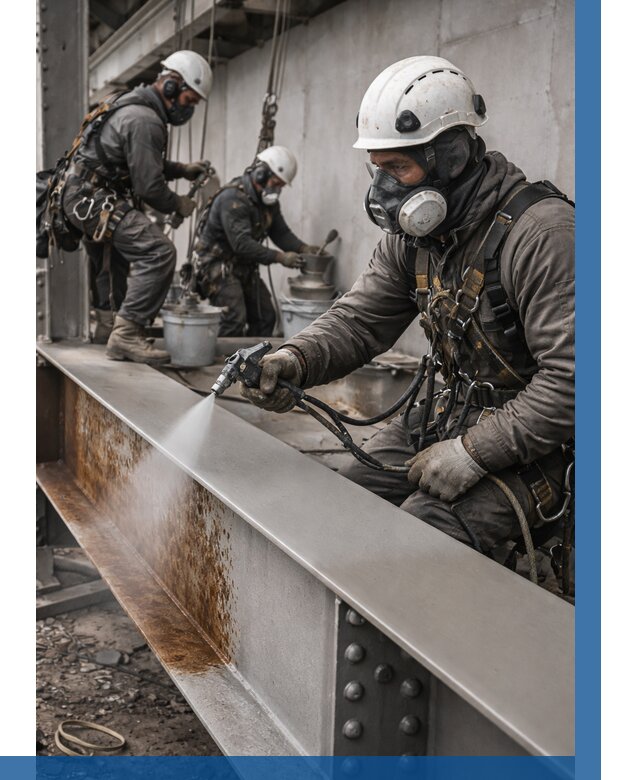 Антикоррозионная покраска металла в Холмске от 719 р. | ВЫСОТНИК-Хлм