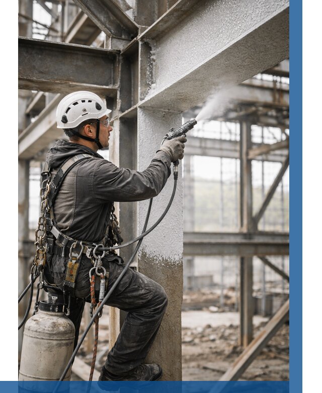 Огнезащита металлоконструкций от 770 р. | ВЫСОТНИК-Хлм в Холмске