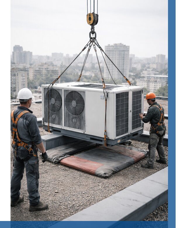 Подъем груза на крышу в Холмске от 5136 р. | ВЫСОТНИК-Хлм заказать