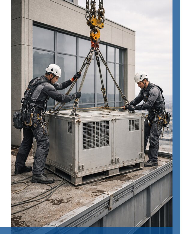 Такелажные работы на высоте в Холмске от 8217 р. | ВЫСОТНИК-Хлм