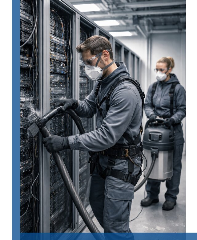 Обеспыливание серверной комнаты в Холмске, профессиональная очистка