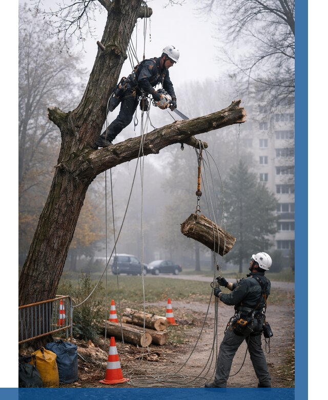 Удаление аварийных деревьев в Холмске от 15407 р. | ВЫСОТНИК-Хлм