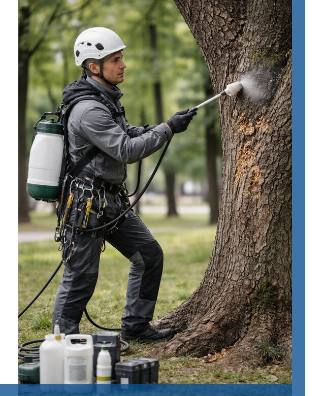 Обработка деревьев от вредителей в Холмске от 4622 р. | ВЫСОТНИК-Хлм